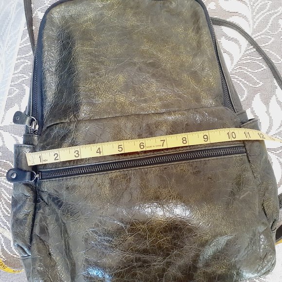 Bruno Rossi Leather Backpack - Picture 14 of 16